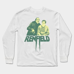 Renfield movie Nicolas Cage Nicholas Hoult design ironpalette Long Sleeve T-Shirt